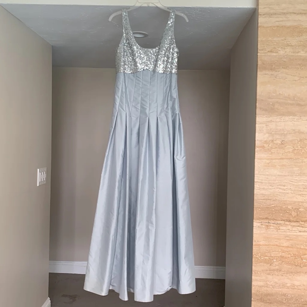 Calvin Klein Sequined Bodice Gown NWT